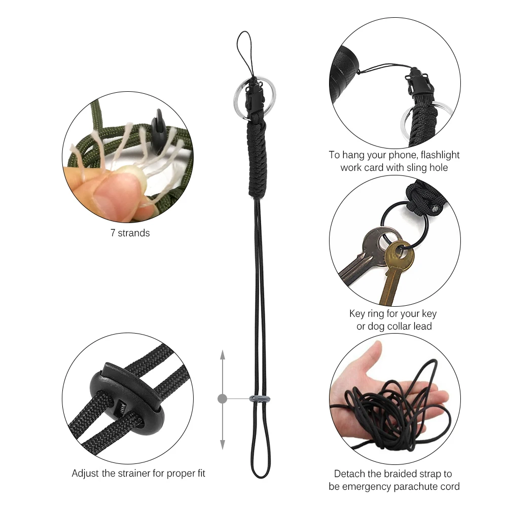 Парашютный шнур открытый Веревка 7 нитей веревка для альпинизма кемпинга