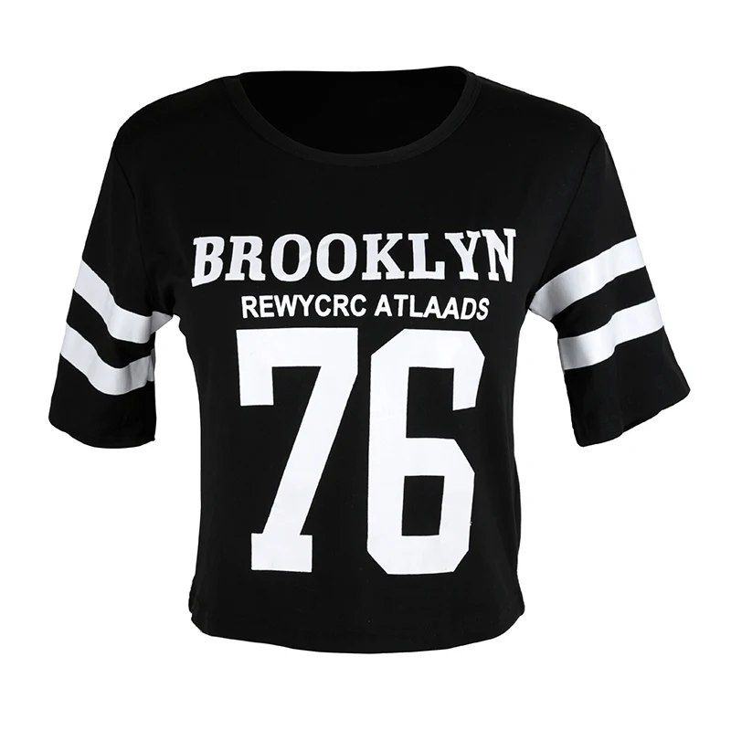 Женская футболка с коротким рукавом круглым вырезом и надписью | одежда