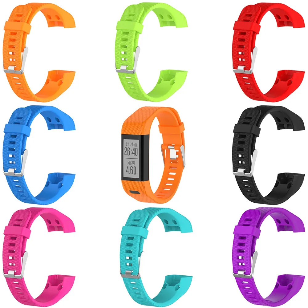 Смарт часы аксессуар мягкий браслет для часов ремешок смарт Garmin Vivosmart HR