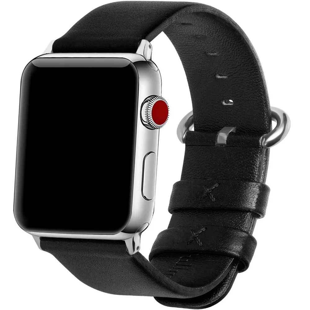 6 цветов для Apple Watch ремешок для часов, Fullmosa натуральная кожа ремешок для часов для Apple Watch серии 3& 2& 1 iWatch 38 мм/42 мм