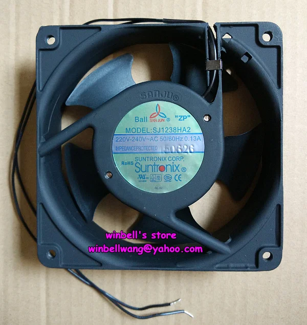 Совершенно новый и оригинальный Тайвань Suntronix SJ1238HA2 12038 12 см 220 В 0.13A охлаждающий