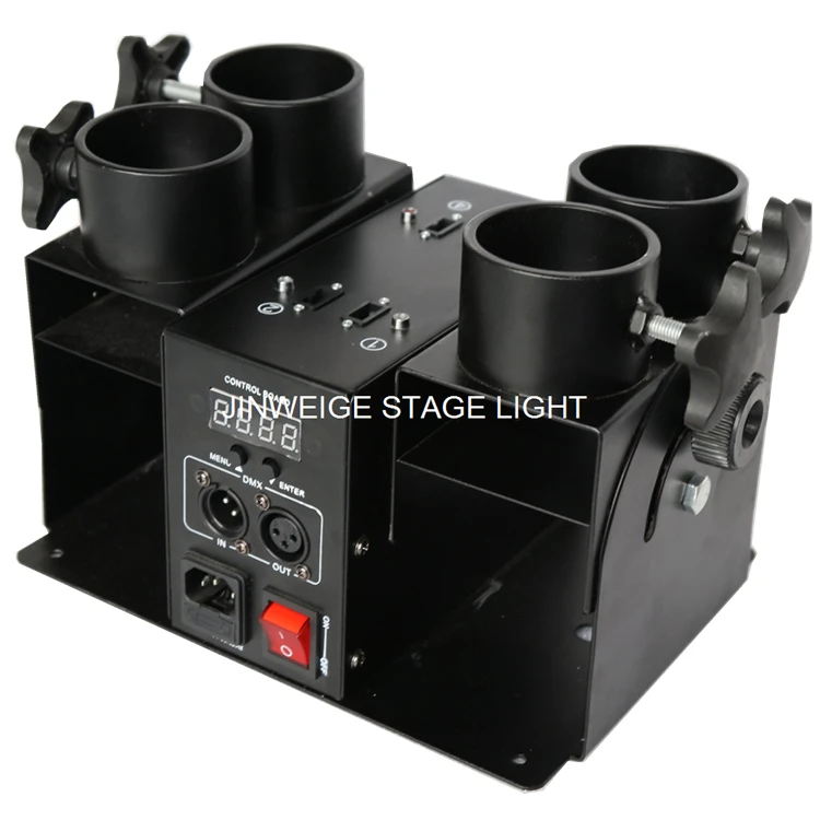Бесплатная доставка 4 Shoot электрическая машина для конфетти DMX512 контроль канала