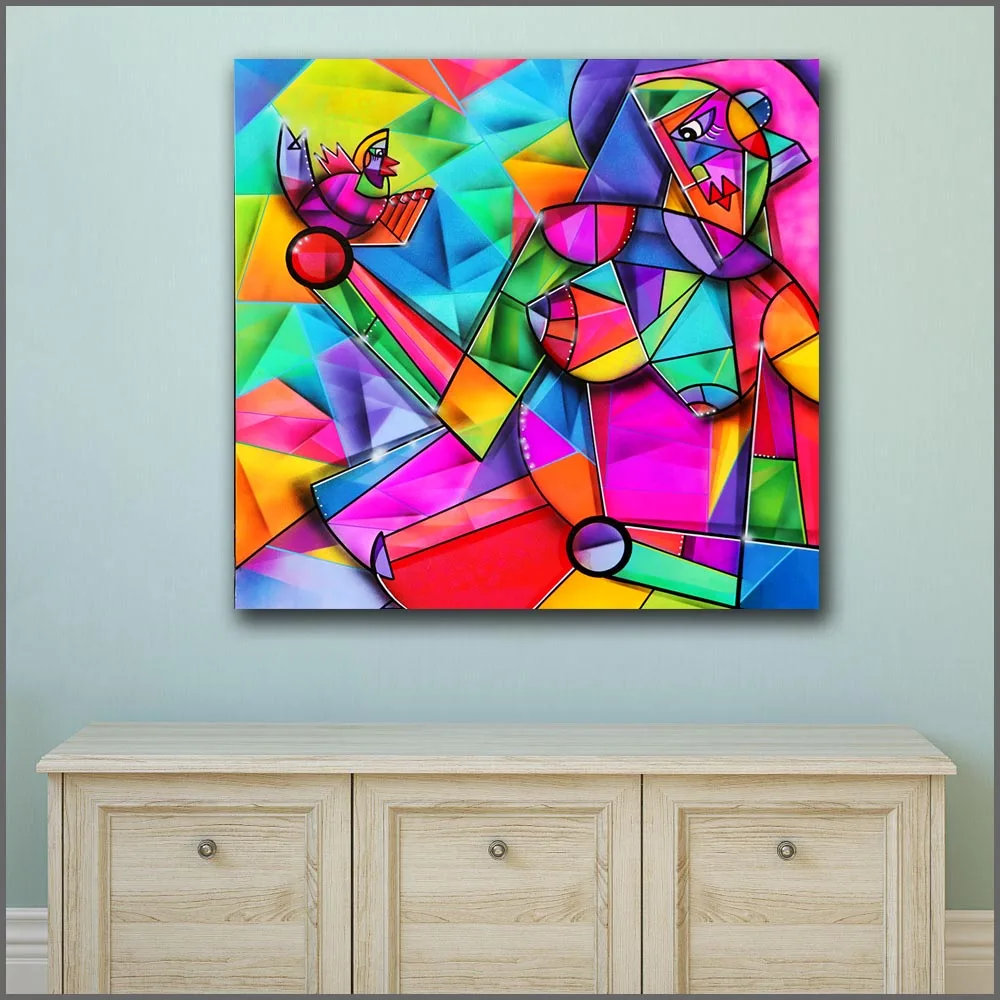 Большая картина искусство на стене дневного света картины холсте для гостиной и