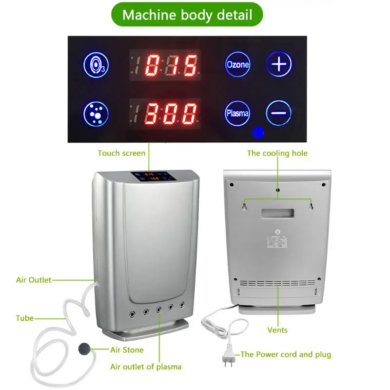 

New Air Purifier For Home and Office Air Purification With Big Power With Ionizer Anion And Ozone Purifier Dropshipping