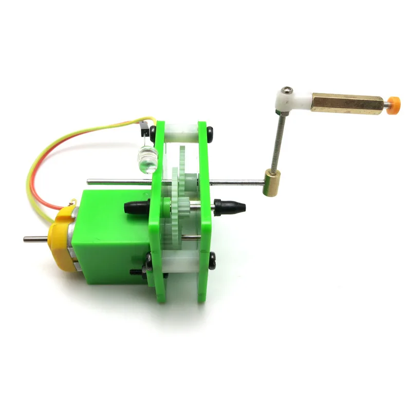 Игрушки ручной работы с рукояткой Динамо поколения наборы строительных блоков