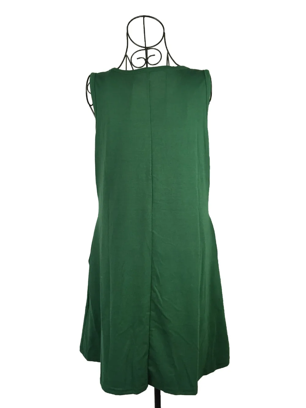 2018 женская сексуальная ночная рубашка без рукавов с карманами и коротким рукавом