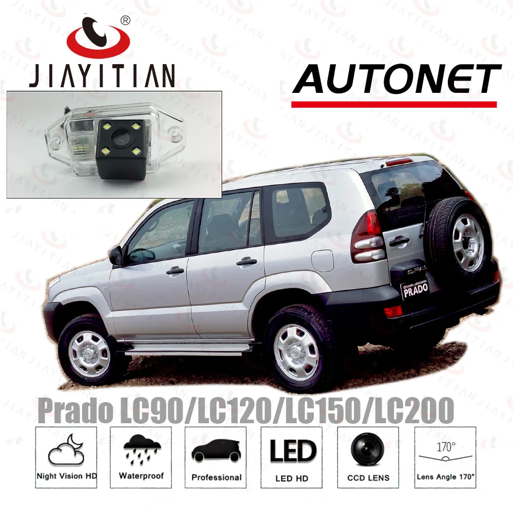 Задняя камера JIAYITIAN для Toyota J120 Prado J90 J100 J150 J200 SUV 1996 ~ 2017 задняя номерного знака CCD