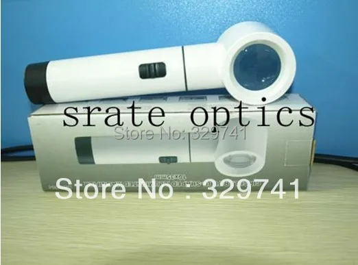 Лупа с подсветкой в форме круглого туба лупа увеличительным стеклом MG20166 1