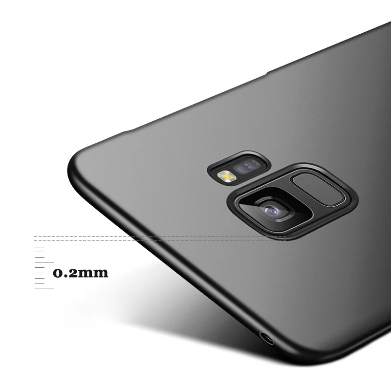 Ударопрочный Ультратонкий матовый жесткий чехол для Samsung Galaxy S10 S9 S8 Plus Note 8 5 9 S7 S6 J3