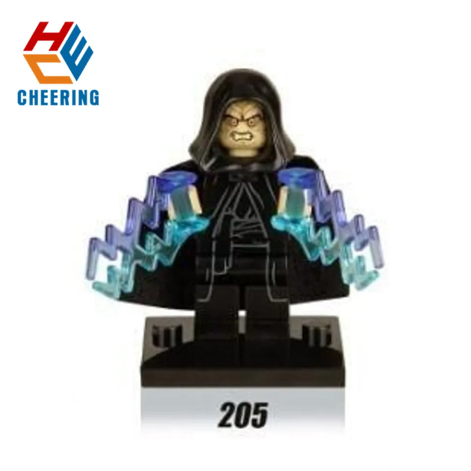 205 Without Box Одиночная строительных блоков космический The Force Awakens Chewbacca Kylo Ren Han Solo подарок фигурки Кирпичи игрушки для детей X0104 - Цвет: 205 Without Box