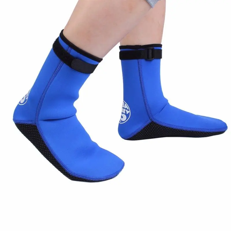 Неопреновые ботинки для дайвинга Нескользящие пляжные сапоги сноркелинга