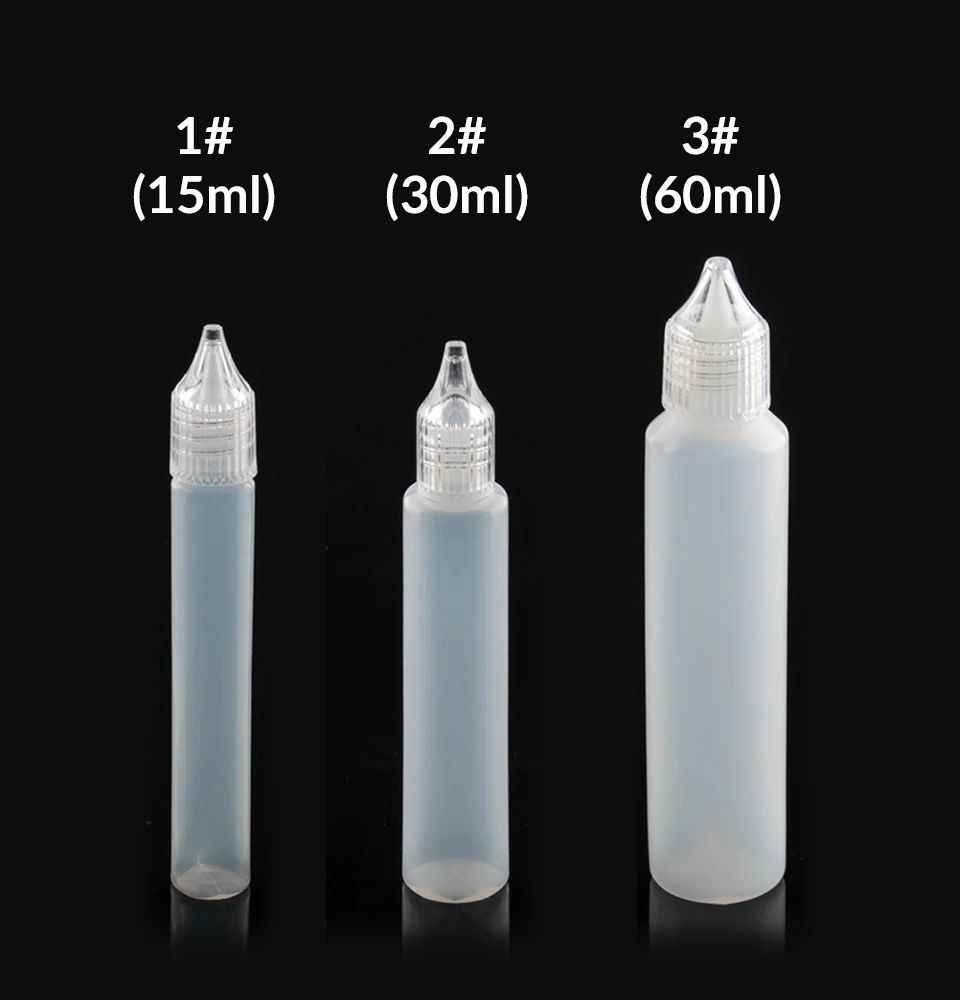 Вулканическая бутылка Vape5pcs 60 мл 30 мл жидкая пластиковая пустая капельница с прозрачной крышкой бутылка для сока Vape аксессуары для электронной сигареты