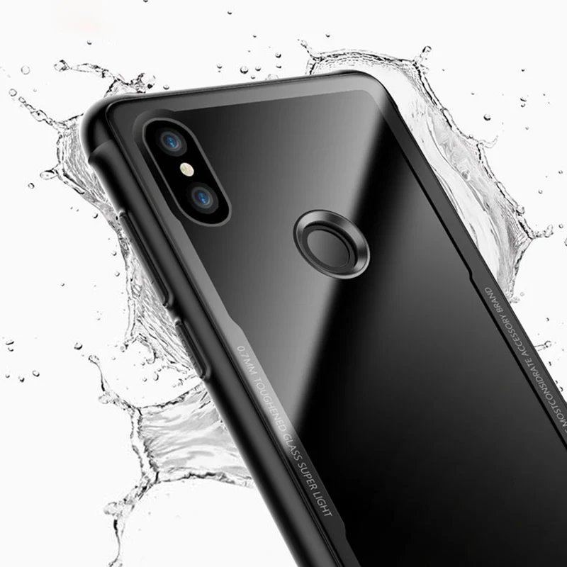 Прозрачный чехол для Xiaomi MI8 8 SE жесткие акриловые противоударные чехлы 5X 6X Mix 2s Redmi 5