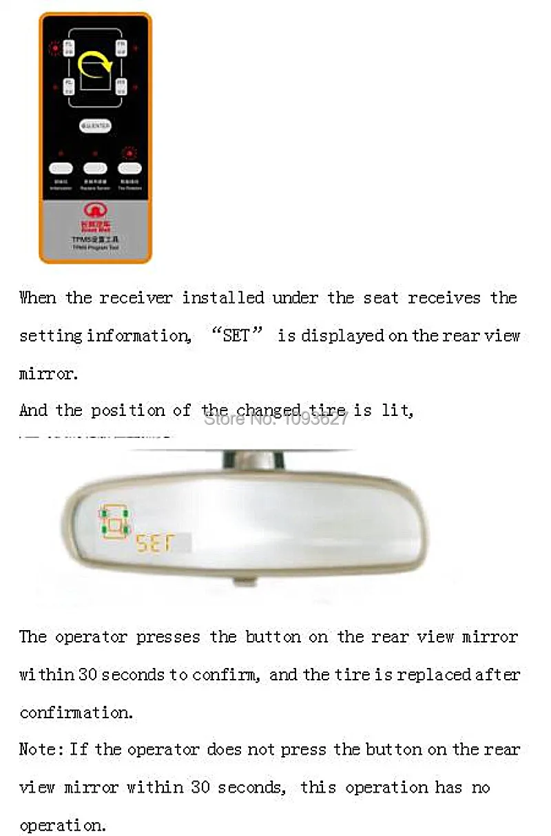 TPMS Датчик давления в шинах Инструмент для настройки подходит для всех моделей Great Wall HOVER HAVAL F7 H9 H5 H6 WINGLE VOLEEX C30 C50