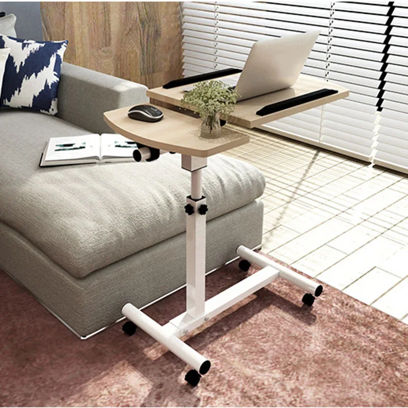 Подъемный передвижной стол для ноутбука прикроватный диван кровать настольная - Фото №1