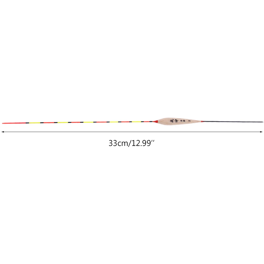 

5 Pcs Fishing Float Night Luminuous Tackle Glow Stick Wood Accessories With Lead