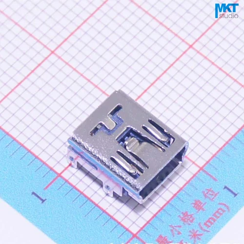 Мини USB разъем-розетка 5 контактов 100 шт. | Обустройство дома
