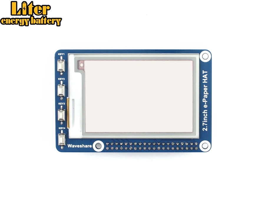 Waveshare 264x176 2 7 ɾ-paper/E-Ink display HAT для Raspberry Pi 2B/3B/Zero W три цвета: красный черный белый SPI