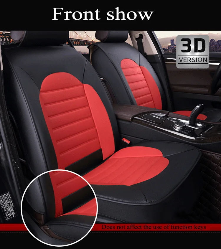 Kalaisike кожа универсальное автокресло обложка для BYD все модели FO F3 SURUI SIRUI F6 G3 M6 L3 G5 G6 s6 S7 E6 E5 Тюнинг автомобилей