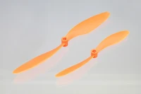 10pclot rc airplane propellers slow fly 804360507060 props for rc model aircraftglider replace gws