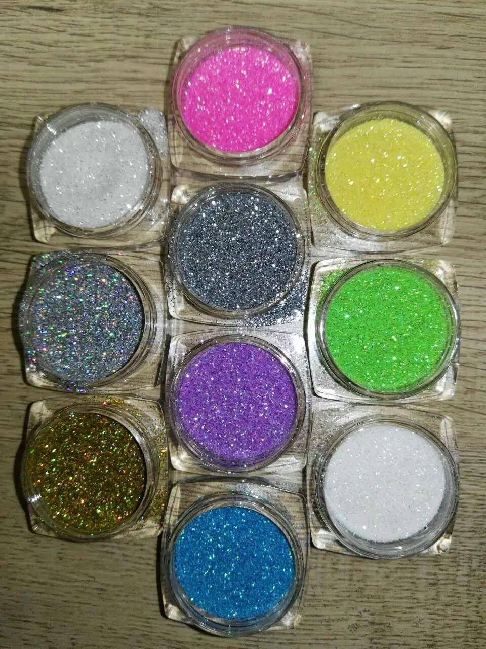 

10jars/lot Neon Glitter Powder Nail Art Decoration Powder Glitter Dust For UV Gel Acrylic Tips Decor Fine Dust powder Glitter, 5