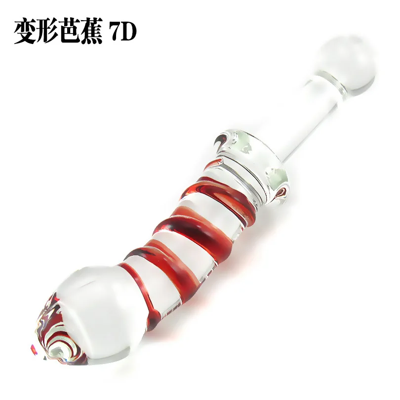 Хрустальный стеклянный стержень для точки G задняя камера анус мастурбация