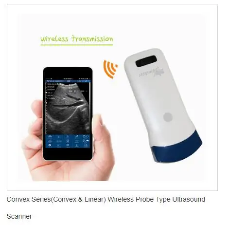 Ultrasound Scanner 1 Выпуклый и линейный беспроводной зонд Тип ультразвукового сканера двойной головкой трансвагинальный XProbe UProbe-20 - Цвет: Ultrasound Scanner 1