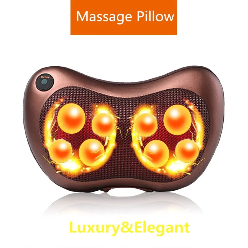 LaGuerir вибрирующие разминание шеи молоток для массажа тела Подушка Инфракрасный