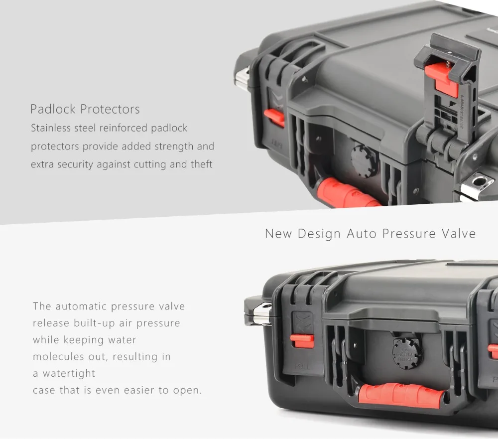 PGYTECH PRO защитный чехол для переноски для DJI Mavic профессиональные защитные очки Аксессуары для дрона водонепроницаемый жесткий EVA пена сумка для переноски