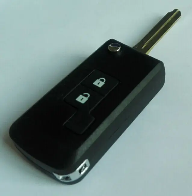 

WITH LOGO 2 BUTTON MODIFIED FLIP UNCUT BLADE REMOTE KEY CASE SHELL FOB FOR NISSAN NAVARA MICRA ALMERA
