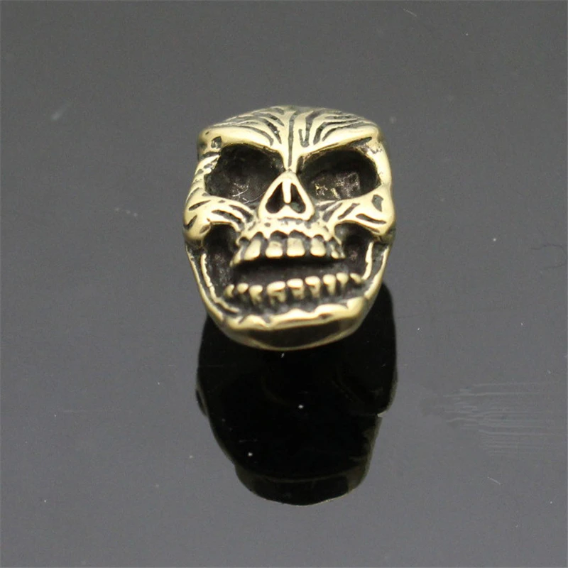 Парикорд нож бусины Череп лицо Паракорд Аксессуары для браслета выживание DIY