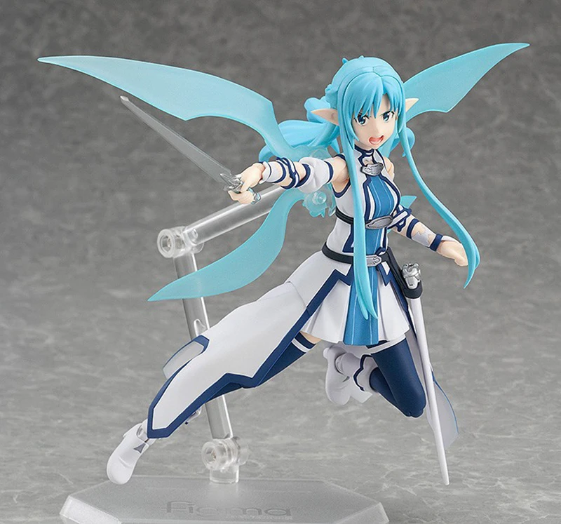 Apaffa 15 см эльф фехтовальщик Shino Kazuto Asuna фигурка игрушки Figma Sword Art Online Аниме ПВХ Коллекционная модель игрушки BN133