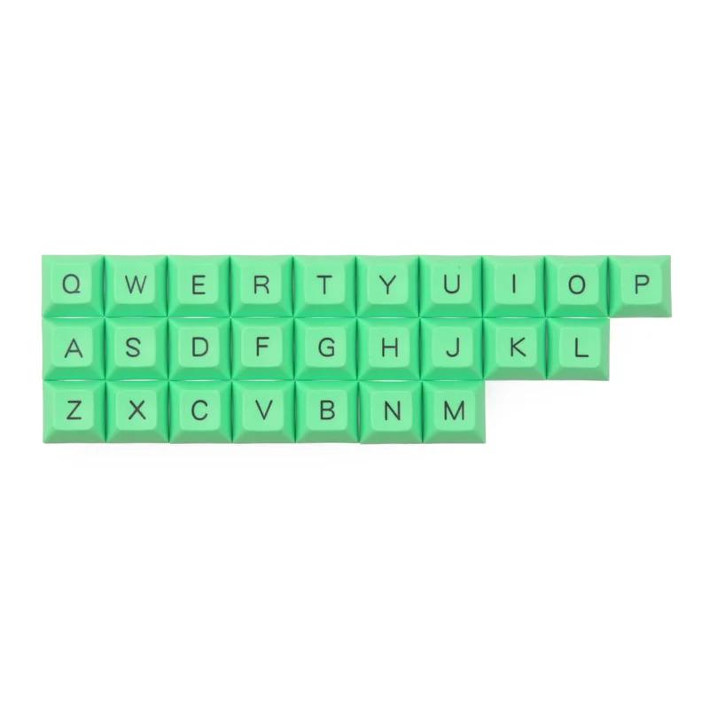 Kbdfans Новое поступление dsa keycap топ печатные брелки 26 клавиш механическая клавиатура - Цвет: kit 8