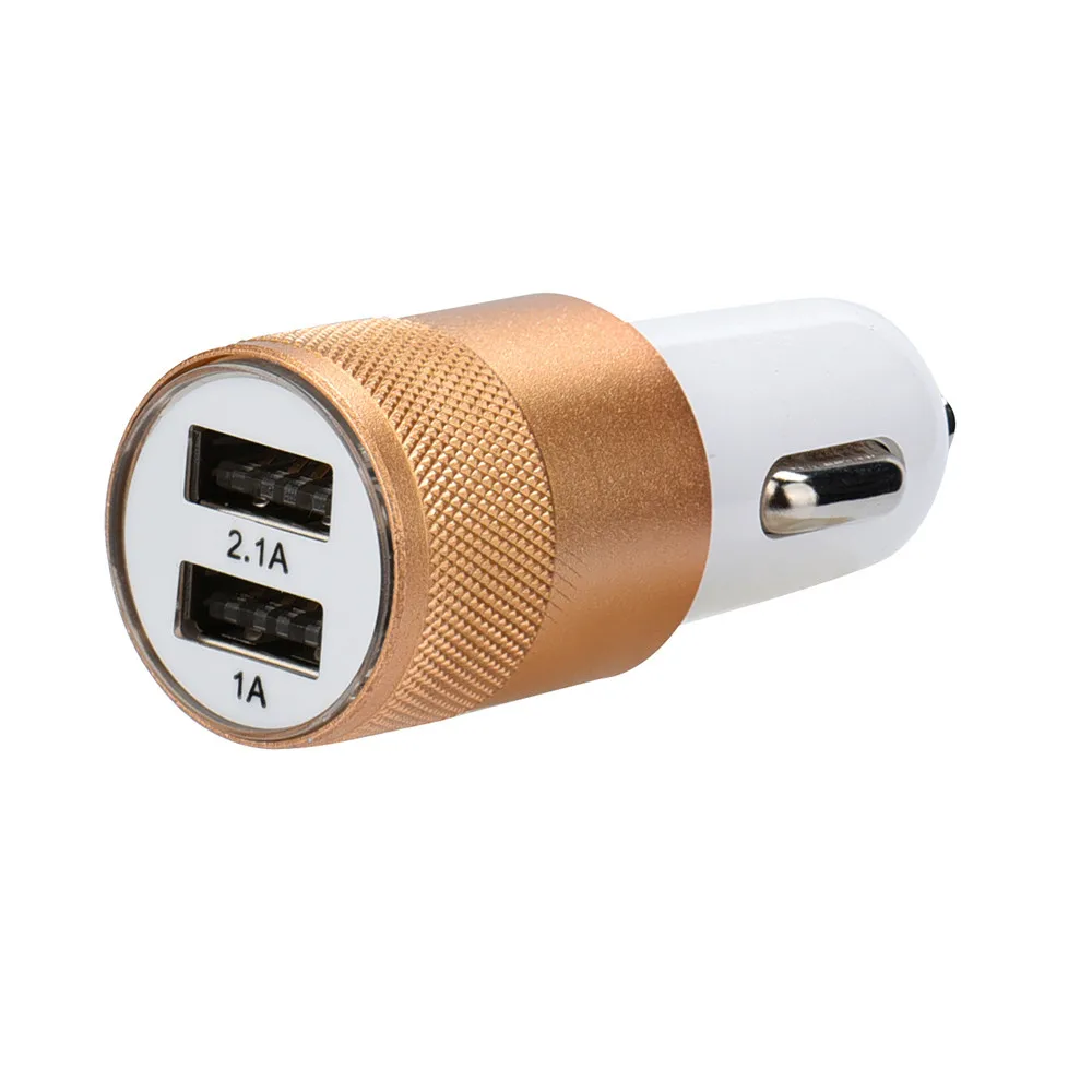 2 порта автомобильное зарядное устройство двойной USB 2 порта автомобильное зарядное устройство адаптер+ Micro USB зарядный кабель для samsung Galaxy S7 Edge Смартфон# YL5