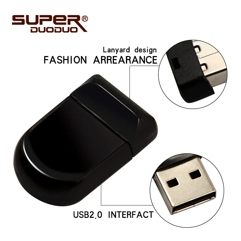Флеш-накопители Mini USB 2,0, 64 ГБ, 32 ГБ, 16 ГБ, Usb флешка, легко носить с собой, большая емкость, Usb флеш-накопитель, 128 ГБ, водонепроницаемый u-диск для автомобиля