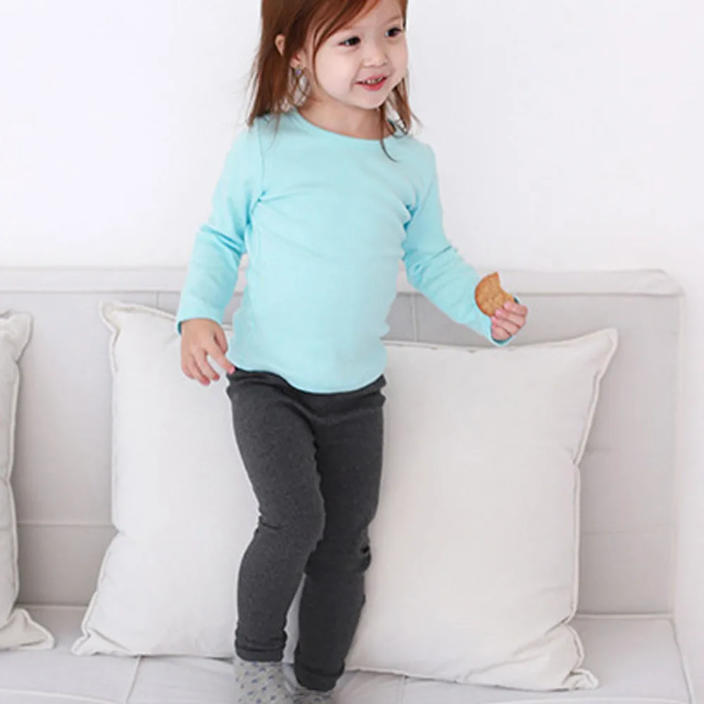 12 цветов! Милые штаны для маленьких мальчиков и девочек однотонные леггинсы