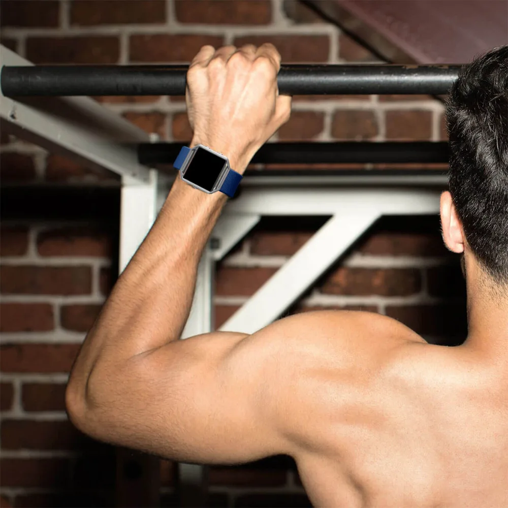 Силиконовый ремешок для fitbit blaze band replacment браслет на запястье ремень Correa smartwatch резиновый ремешок+ металлическая пряжка