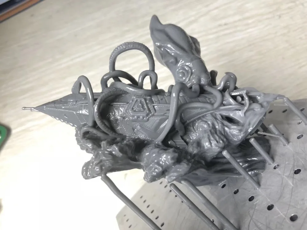WANHAO D8 DLP/SLA 405 нм УФ 3D принтер стоматологические ювелирные изделия Wi-Fi и флэш-диск