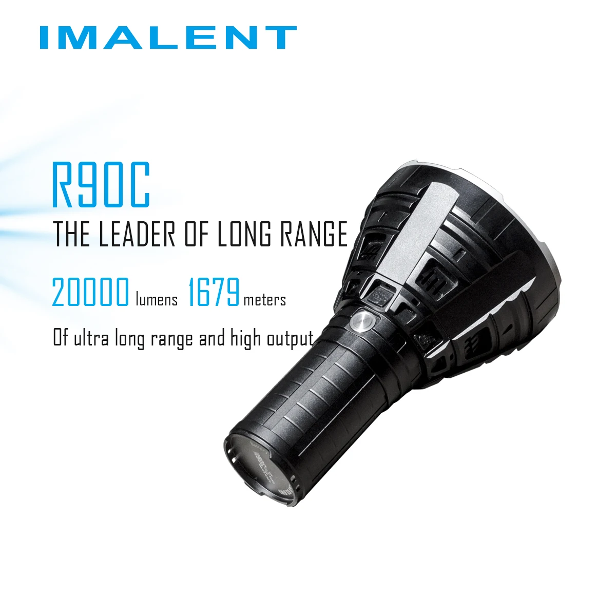 IMALENT R90C фонарик 20000 люмен светодиодный фонарь фонарик для велоспорта перезаряжаемый высокомощный Linterna Тактический Кемпинг Водонепроницаемый