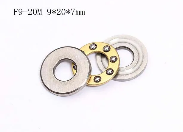 10 шт. F9 20M осевой шаровой Упорный подшипник 3 части 9 мм x 20 7 Новый|bearing bearing|bearing