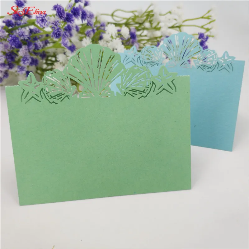 50Pcs Wedding Decorations party Place Name Cards Number Paper Seat Table Decoration Guest Card Laser Cut 12*9cm 6z | Дом и сад