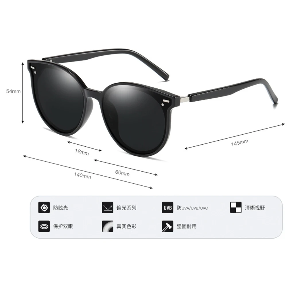 Солнцезащитные очки Oculos Masculino поляризационные женские солнцезащитные в стиле