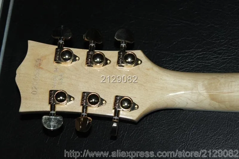 Новое поступление магазин под заказ электрогитара EMG pickups из натурального дерева