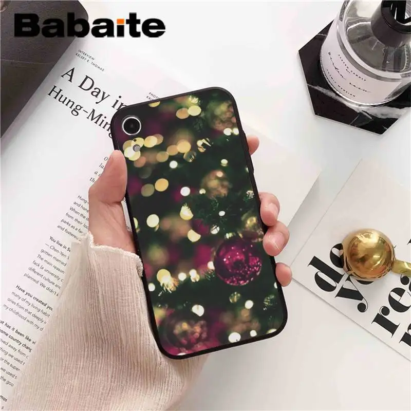 Babaite пейзаж зимний светильник Снег DIY печать PhoneCase для iPhone6S 6plus 7plus 8 8Plus X Xs MAX 5 5S XR 11 11pro 11promax - Цвет: A16