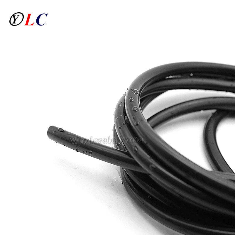 Новая черная силиконовая трубка для пищевых продуктов 8 мм 9 10 11 12 13 14 15 16 сифон