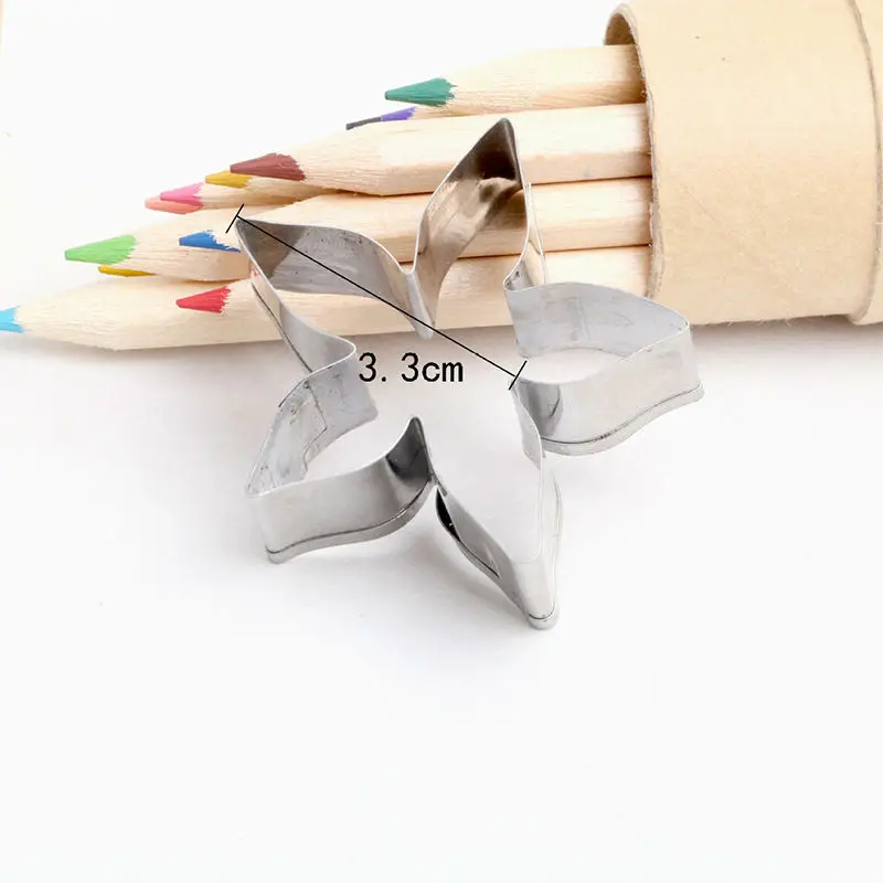 Набор форм для вырезания лепестков розы Листьев цветов чашечки плунжерная форма