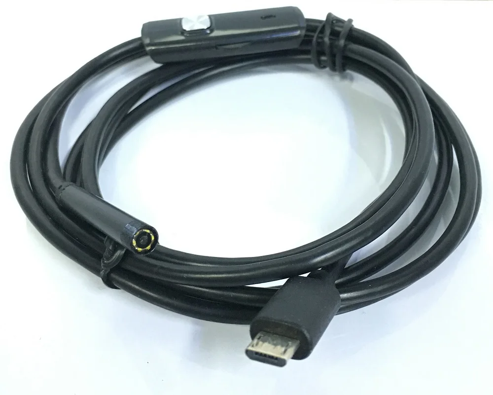 Эндоскопическая камера Размер 5 мм водонепроницаемая труба 6 шт. белый светодиод