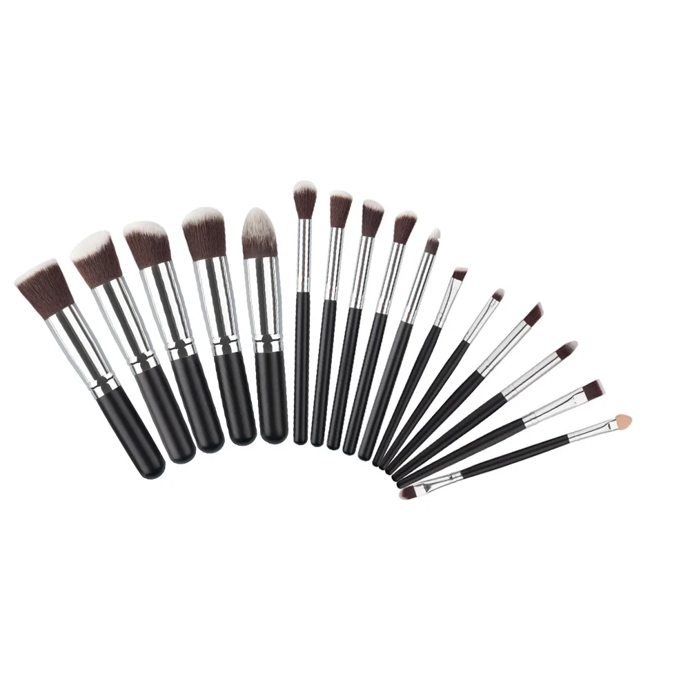 Серебряный Макияж Расчёски для волос 16 шт. Косметика Фантазий Набор Основа макияжа лица Косметическая пудра