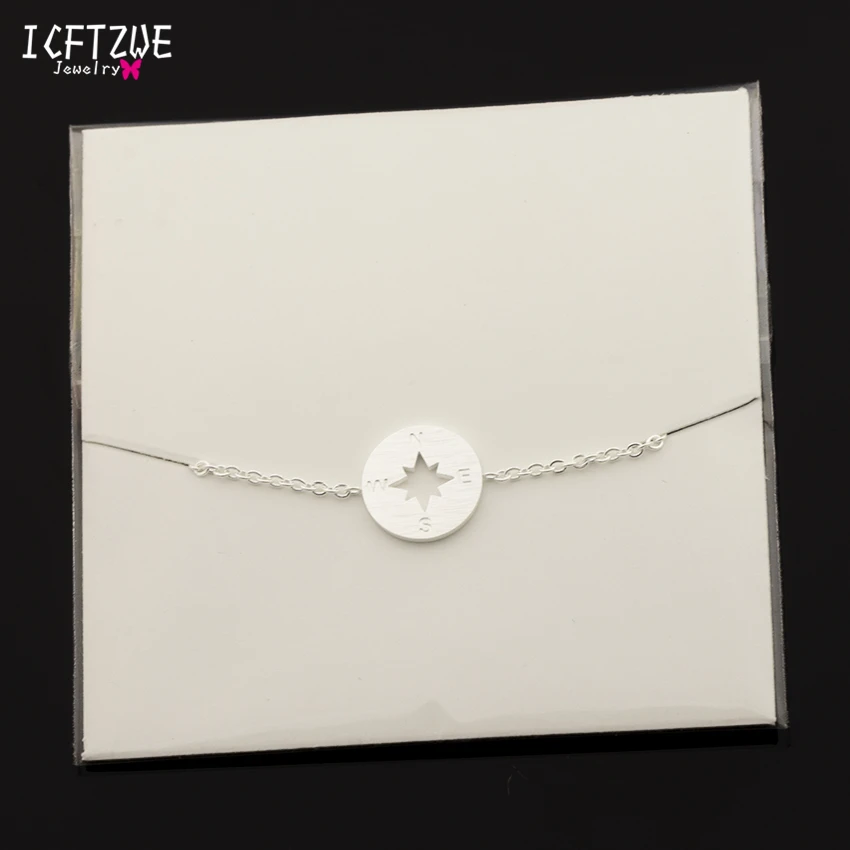 Женский браслет с компасом ICFTZWE из нержавеющей стали 10 шт. | Украшения и