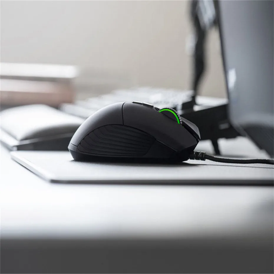 Новая Оригинальная Проводная игровая мышь razer Basilisk 8 кнопок True 16000 dpi RGB 5G точный